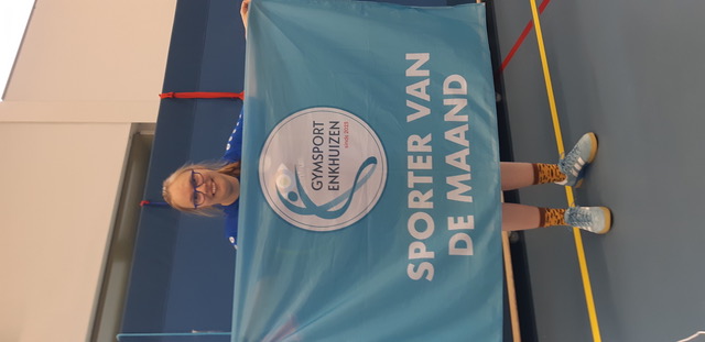 Hannah sporter vd maand